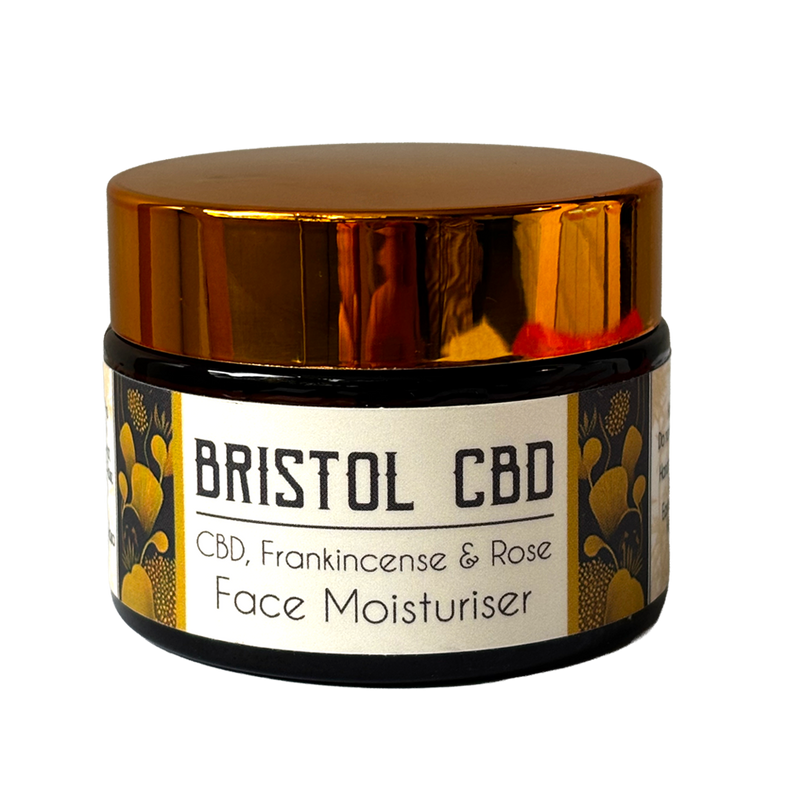Bristol CBD face moisturiser pot