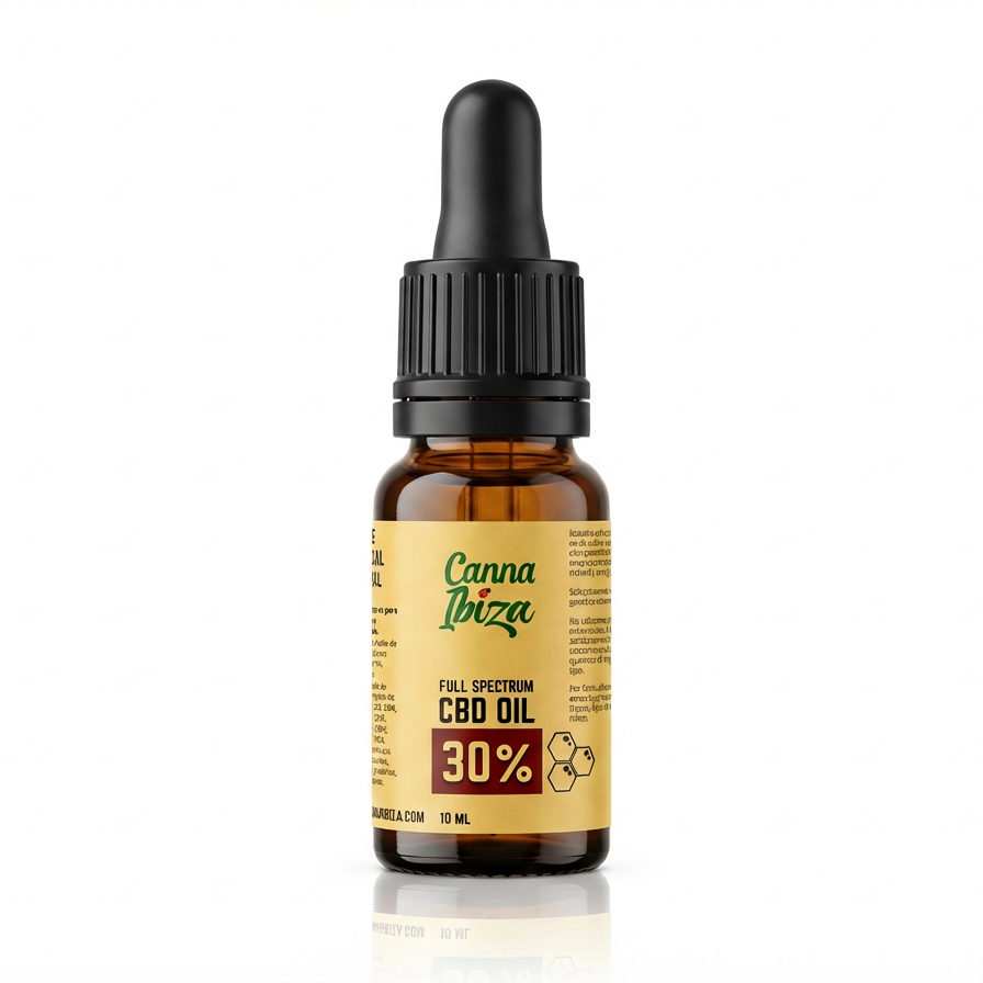 CannaIbiza Full Spectrum CBD Oil 30% | 3000mg – Only Green