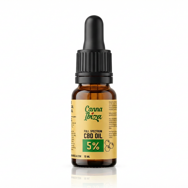 Dropper bottle brown 500mg oil