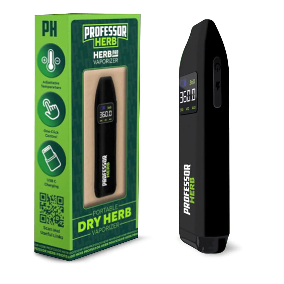 Professor Herb - Herb Pro Dry Herb Vaporizer Only Green Professor Herb - Herb Pro Dry Herb Vaporizer Only Green
