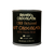 metal tin containing hot chocolate