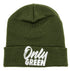 Only Green Beanie Camo