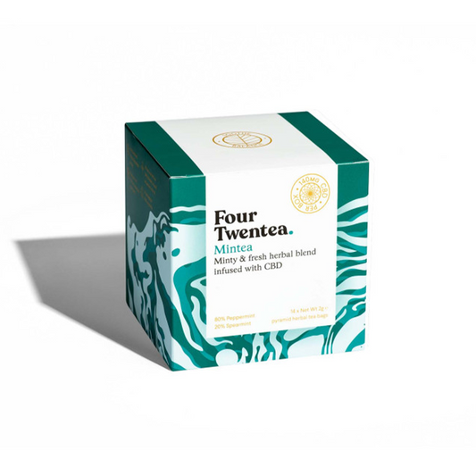 Mintea Peppermint and Spearmint CBD Tea