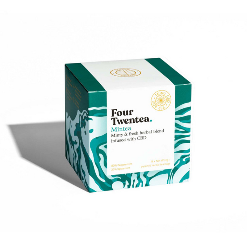 Mintea Peppermint and Spearmint CBD Tea