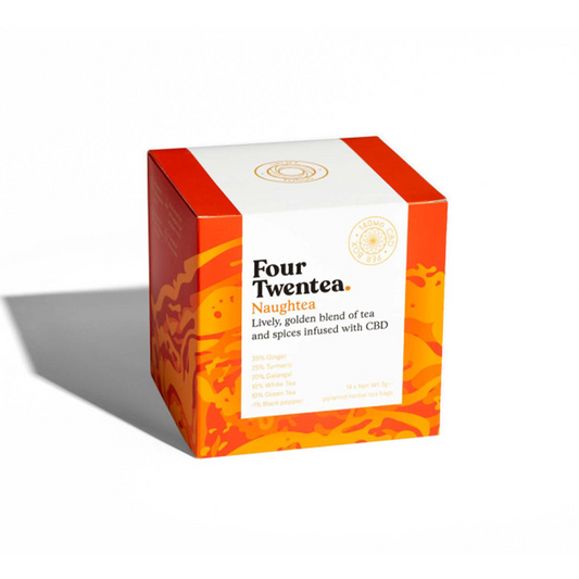 Naughtea Ginger and Turmeric CBD Tea